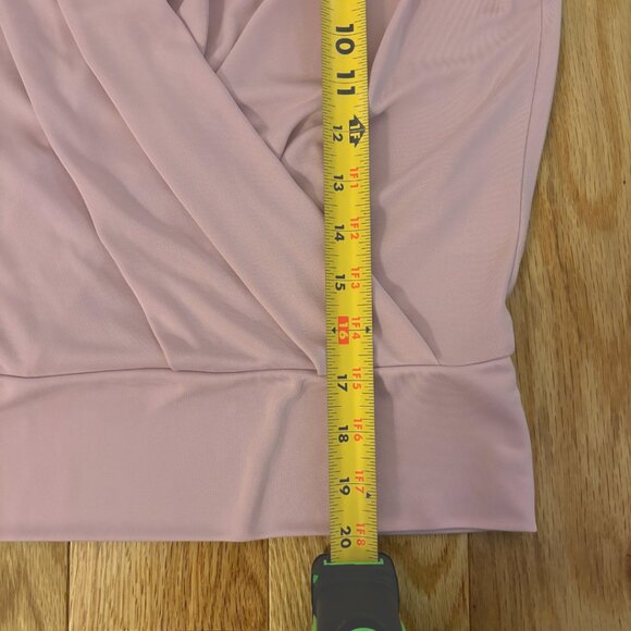 H&M | Soft Pink Sleeveless Wrap Top | XS Extra Small - Picture 4 of 6